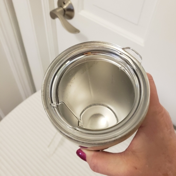 "POLICE WIFE" DRINK TUMBLER WITH LID - Picture 3 of 6